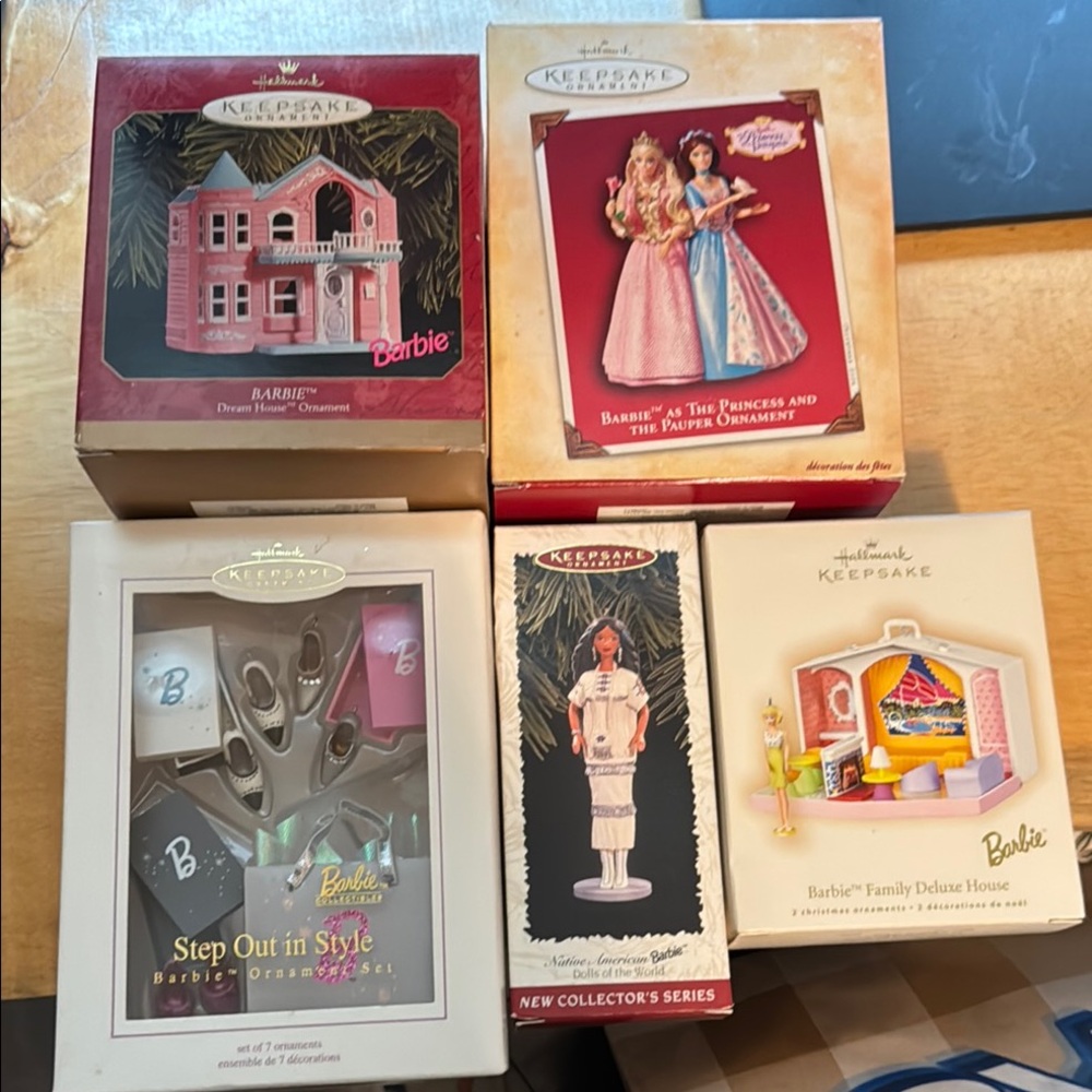 Hallmark Keepsake Barbie Ornament Collection